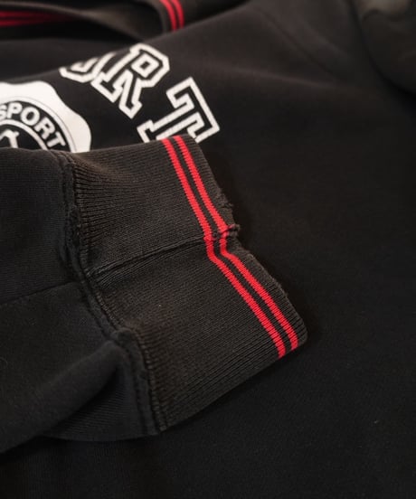 90s 『POLO SPORT』 カレッジ風プリント スエット / size L
