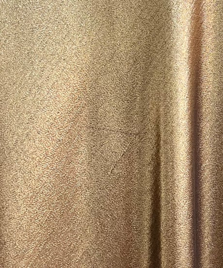 『J.CREW』 Gold Mirror Long Skirt