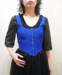 Vivid Blue Corset