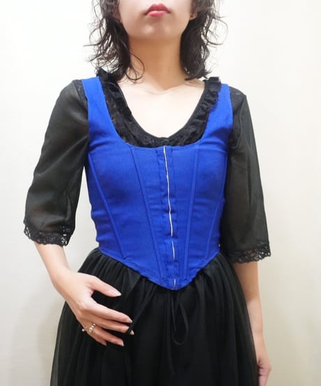 Vivid Blue Corset