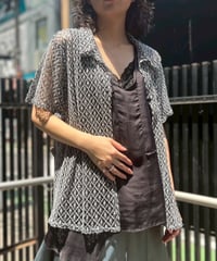 90s Sheer Knit Shirt