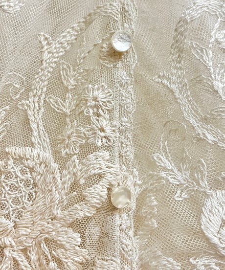 White Lace Vest