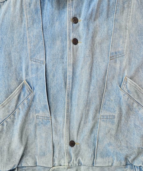 80s-90s Boa Denim Jacket