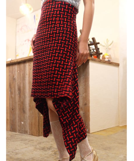 Geometric Asymmetry Skirt