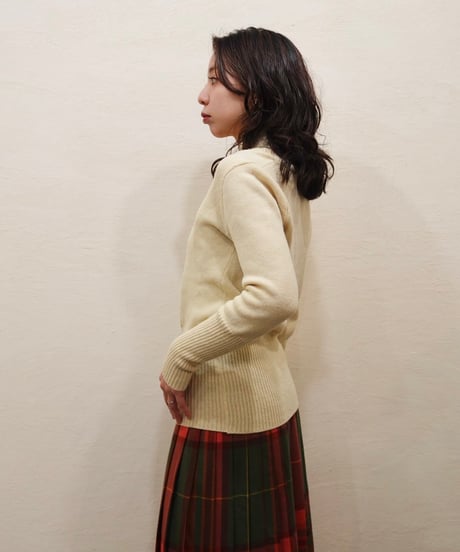 70s Shawl collar Knit