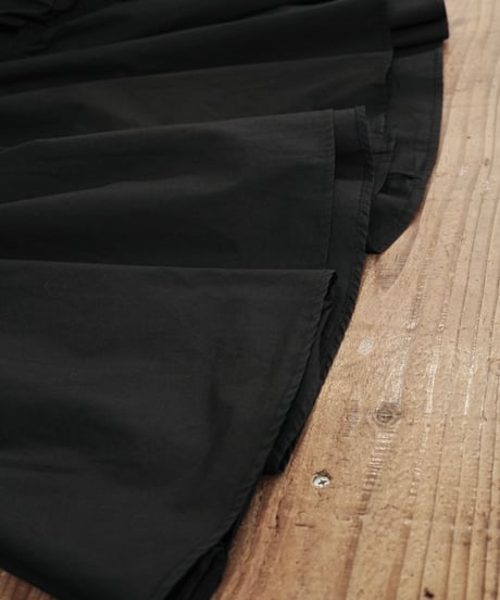 Shirred Asymmetrical Shirt Dress
