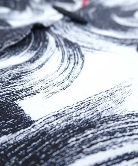 "Dead Stock" Brushwork Asymmetrical Jacket "Made in USA"