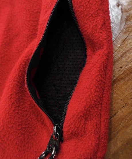 90~00s 『TRADER BAY』 Red Fleece vest