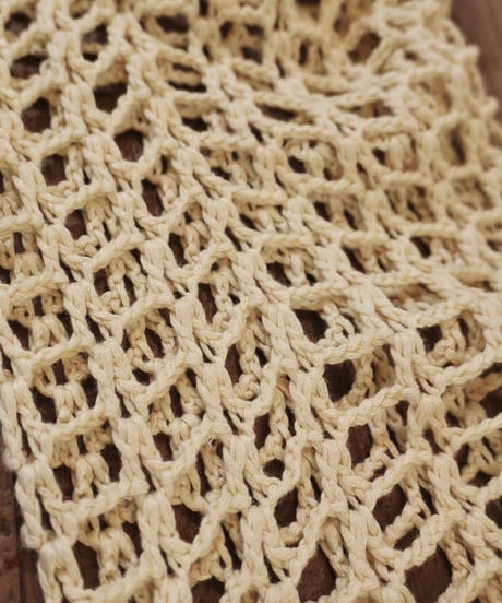 See-through Knit Flare Pants