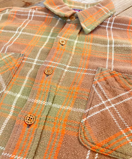 80s 『BIG MAC』 Flannel shirt "Made in USA" / size L