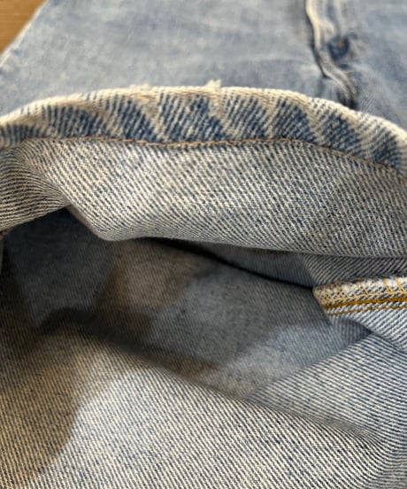 80s 『Levi's 517』 ブーツカット 内股シングル 黒カン / size W31L30程度