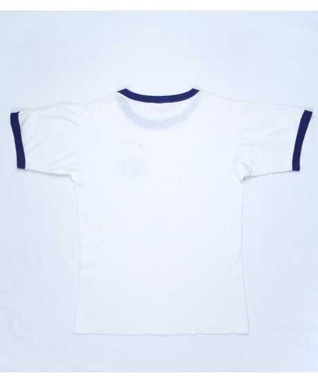 50~60s Champion Runners Tag USNA Naval Academy Ringer T-Shirt
