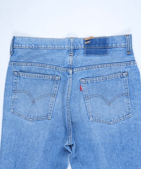 80s 『Levi's 517』 ブーツカット 内股シングル 黒カン / size W31L30程度