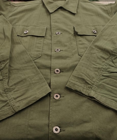 40s DeadStock U.S.ARMY M-47 HBT Utility Jacket / size SMALL