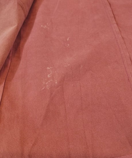 Fake Suede Leather Long Coat