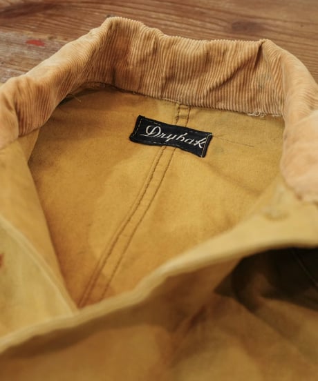 40-50s 『Dry bak』 ダック地 ハンティングジャケット / size 40 程度