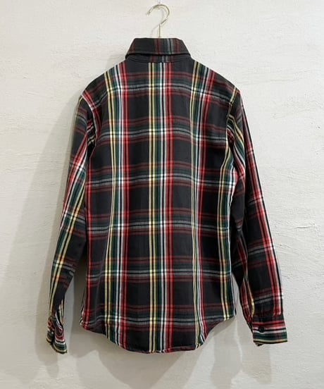 黒ベース 80s 『FIVE BROTHERS』　Flannel shirt "Made in USA" / size S