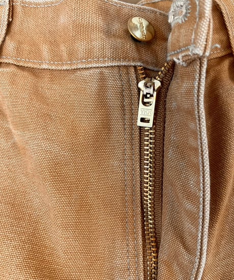 00s 『Carhartt』 ダブルニー ブラウンダックパンツ made in USA / size W31L30