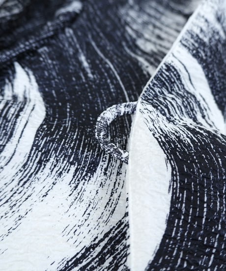 "Dead Stock" Brushwork Asymmetrical Jacket "Made in USA"
