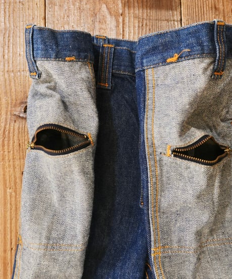 70s 『Lee』 Reversible Bootcut denim pants / W34 L30 程度