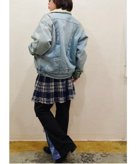 80s-90s Boa Denim Jacket