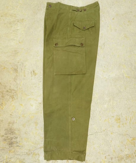 50s オランダ軍 ダブルフェイス カーゴパンツ / size W32 L31 程度