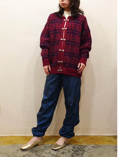 Zippered hem Nylon Pants