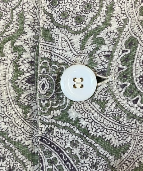 60s『ARROW』Paisley pattern pajama shirt