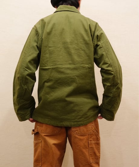 40s DeadStock U.S.ARMY M-47 HBT Utility Jacket / size SMALL
