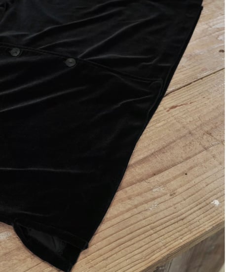 90s Open-collar Velour Shirt