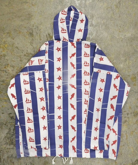 90s 『Michigan Rag』 cotton hoodie / size XL