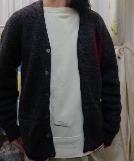 60s 『McBriar』 mohair cardigan