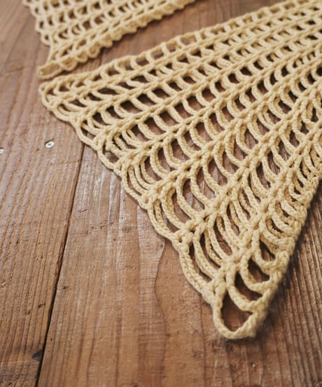 See-through Knit Flare Pants