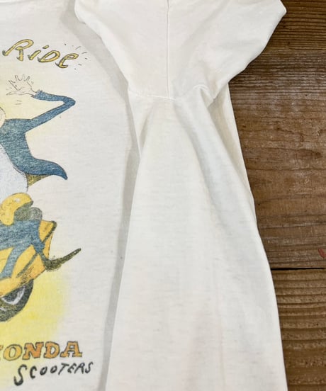 90s "HONDA Scooters" プリントTシャツ / size XL