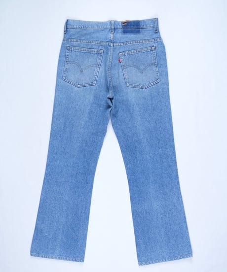 80s 『Levi's 517』 ブーツカット 内股シングル 黒カン / size W31L30程度