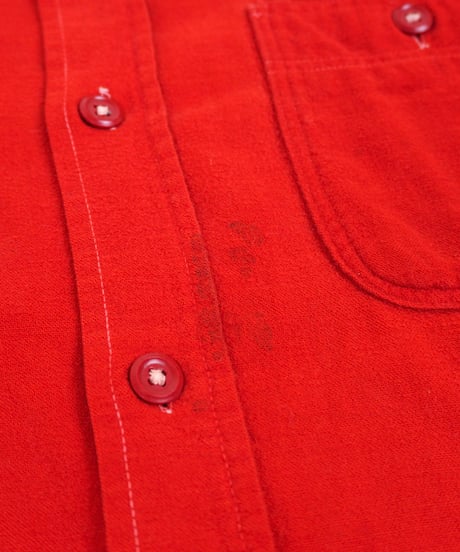 50s "BIG MIKE" Plain chamois cloth shirt