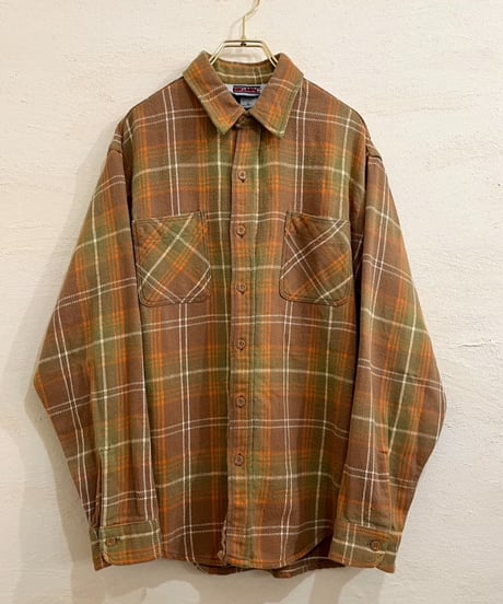 80s 『BIG MAC』 Flannel shirt "Made in USA" / size L