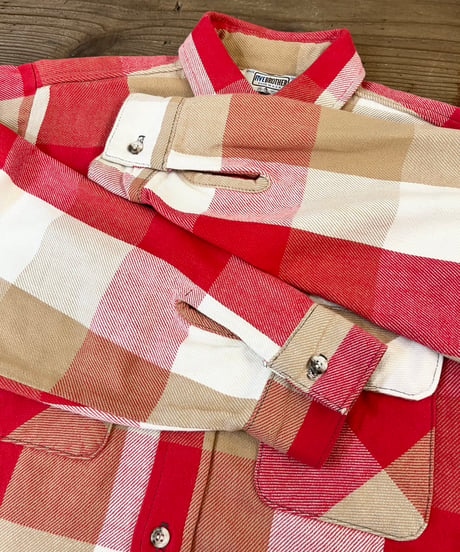 80s 『FIVE BROTHERS』　Flannel shirt "Made in USA" / size M