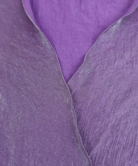 90s Violet Flash Drape Bolero