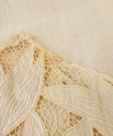 Cut Lace Cotton Dress