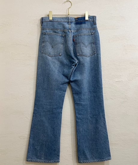 80s 『Levi's 517』 ブーツカット 内股シングル 黒カン / size W31L30程度
