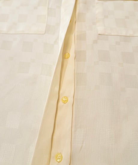 Checkered Stand-collar Blouse