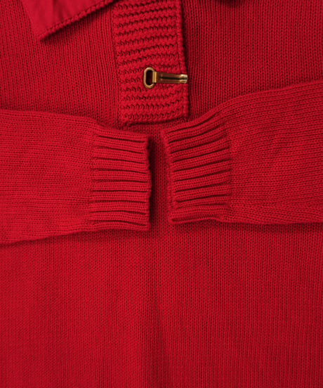 『LRL LAUREN JEANS CO. Ralph Lauren』Metal Closure Cotton Knit