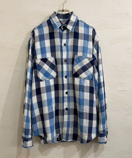 70s 『BIG MAC』 Flannel shirt "Made in USA" / size M
