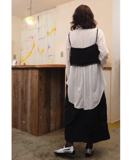Black Nylon Skirt