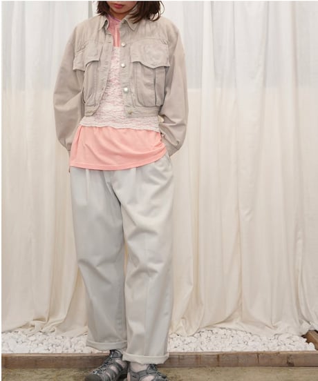 90s『JERZEES』Salmon Pink T-shirt / size L
