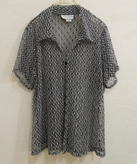 90s Sheer Knit Shirt