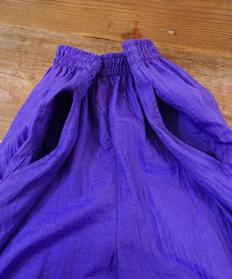 90s Purple Nylon Track Pants