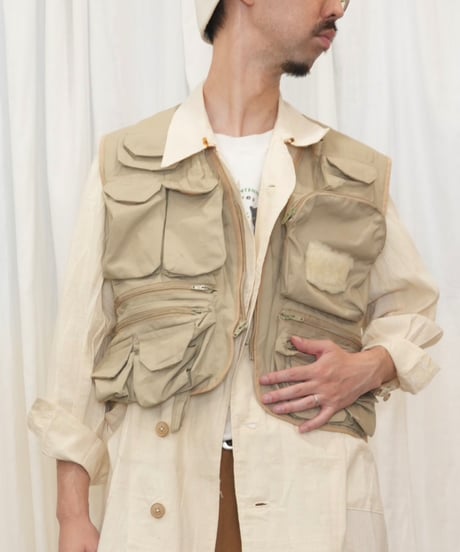 80s-90s Cropped Fishing Vest