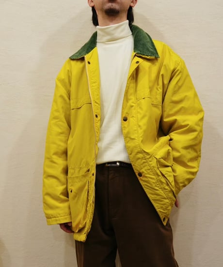 Corduroy Collar Nylon Jacket